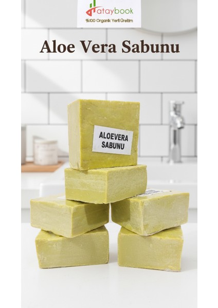 Aloevera Sabunu El Yapımı 6 Adet 1 kg