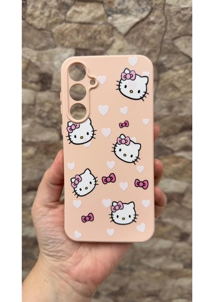 Samsung Galaxy S24FE Uyumlu Hello Kity Silikon Darbe Emici Klasik Korumalı Rubber Kılıf fiyatları