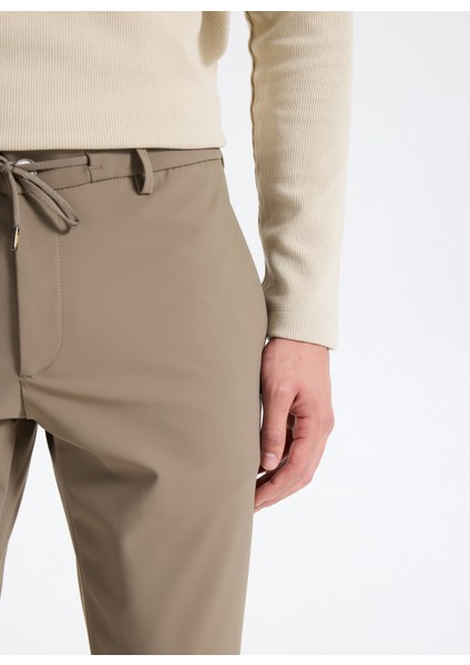 Gmg Fırenze Normal Bel Normal Paça Jogger Bej Erkek Pantolon GU25MFW01012 fırsatları