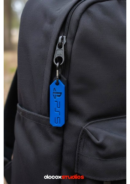 Playstation 5 Logolu Anahtarlık (Mavi-Siyah) - (2'li) modelleri