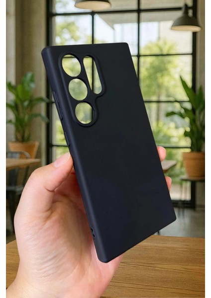 Samsung Galaxy S24 Ultra Uyumlu Silikon Darbe Emici Klasik Korumalı Rubber Kılıf modelleri