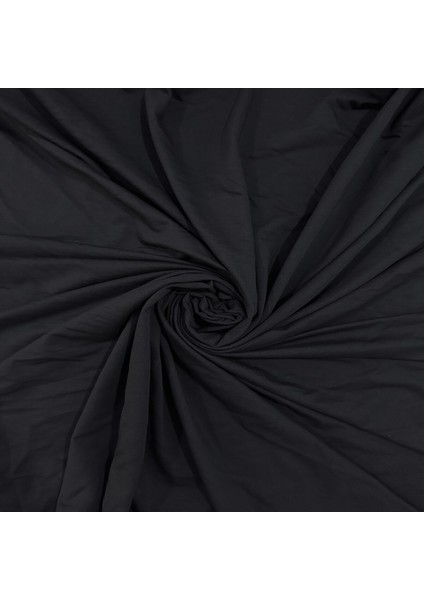 Siyah Diz Yapmaz Iki Iplik Kumaş – En 180 cm
