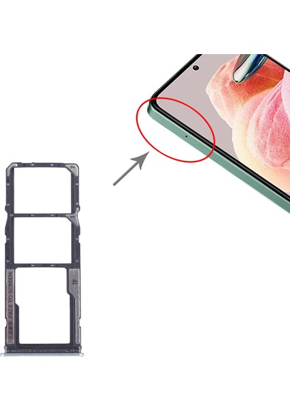 Xiaomi Redmi Note 12 4g Uyumlu Sim Tepsisi Sim Kart Yuvası