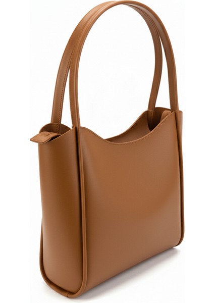 Kadın Suni Deri Omuz ve El Çantası - Geniş Hacimli, Günlük Şık Model modelleri