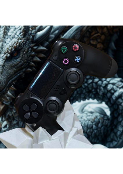 Deluxe Ps4 ve Pc Uyumlu Bluetooth Gamepad – Kablosuz Siyah Oyun Kolu & Joystick modelleri