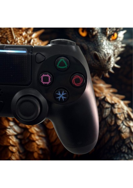 Deluxe Ps4 ve Pc Uyumlu Bluetooth Gamepad – Kablosuz Siyah Oyun Kolu & Joystick