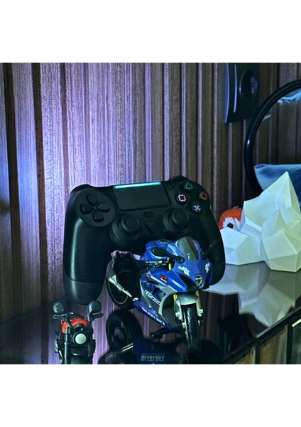 Deluxe Ps4 ve Pc Uyumlu Bluetooth Gamepad – Kablosuz Siyah Oyun Kolu & Joystick