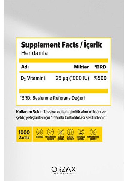 Vitamin D3 Damla 1000 IU 50 ml Kuşlar İçin Güçlü Destekleyici Takviye fiyatları