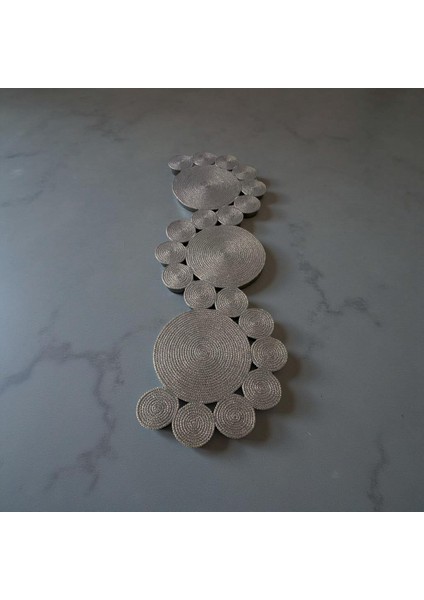 Jüt, Hasır, Dekoratif Masa Örtüsü, Runner, Amerikan Servis, Sehpa Örtüsü