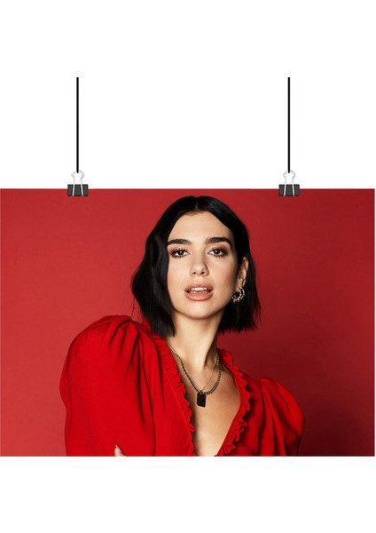 Dua Lipa Poster4 - Retro Duvar Dekoru