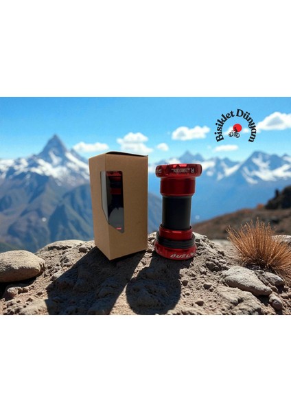 Hollowtech Bisiklet Orta Göbek Kırmızı fırsatları