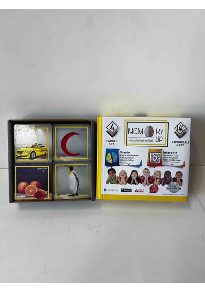 Hafıza Geliştirme ve Eşleştirme Seti Resimli 140 Kart Eşini Bul Oyunu modelleri