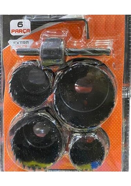 Alçıpan Ahşap Buat Açma Panç Seti Takımı 6 Parça