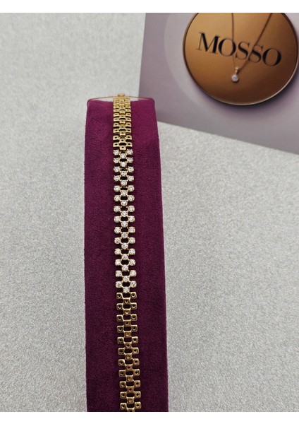 Xuping Hasır Model Zirkon Taş Detaylı Çelik Bileklik fırsatları