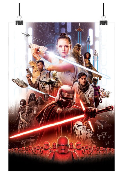 Star Wars Poster3 - Retro Duvar Dekoru