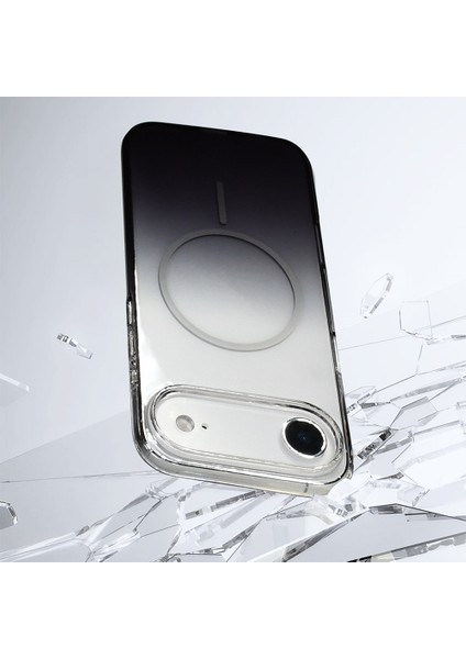 Iphone 17 Air Uyumlu Kılıf Renk Geçişli Magsafe Hızlı Şarj Destekli Ince Sert Pc Kapak modelleri