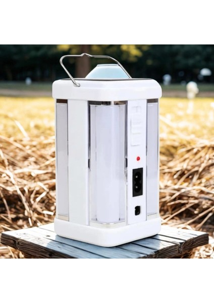 Güneş Enerjili Şarjlı Işık 1200MAH Yeniden Şarj Edilebilir Batarya (5324) fırsatları