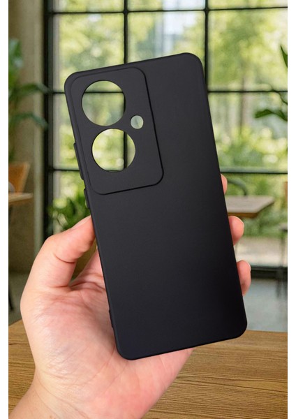 Oppo Reno 11F Uyumlu Silikon Darbe Emici Klasik Korumalı Rubber Kılıf