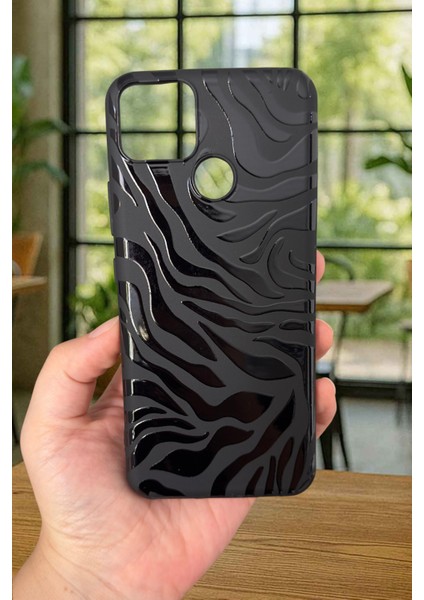 Realme C25S Uyumlu Zebra Desenli Silikon Darbe Emici Klasik Korumalı Rubber Kılıf fiyatları