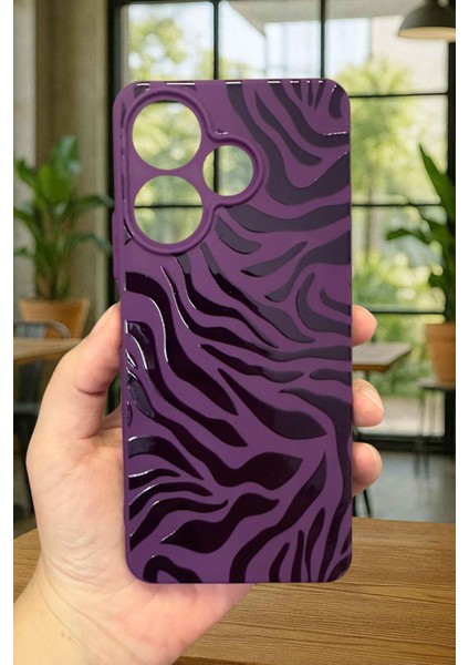 Xiaomi Redmi 13 4g Zebra Desenli Silikon Darbe Emici Klasik Korumalı Rubber Kılıf fiyatları