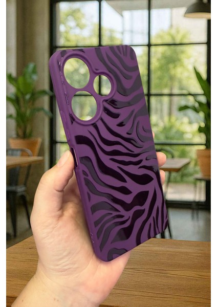 Xiaomi Redmi 13 4g Zebra Desenli Silikon Darbe Emici Klasik Korumalı Rubber Kılıf modelleri