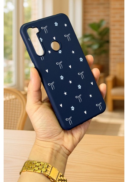 Xiaomi Redmi Note 8 Mini Fiyonk Desenli Silikon Darbe Emici Klasik Korumalı Rubber Kılıf modelleri