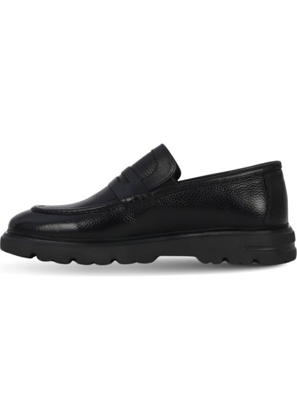 Siyah Flotter Deri Erkek Günlük Ayakkabı 43MA2603130 43MA2603130 modelleri