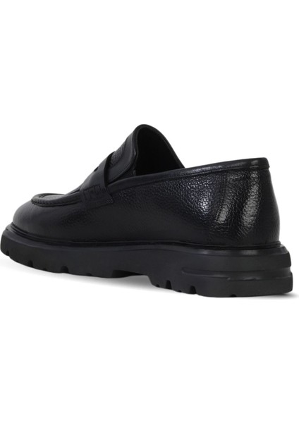 Siyah Flotter Deri Erkek Günlük Ayakkabı 43MA2603130 43MA2603130 fırsatları