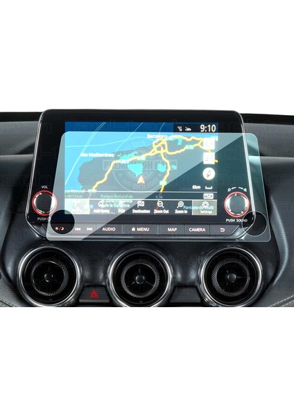 Nissan Qashqai 2021-2022 Uyumlu 8 Inç Navigasyon 9h Nano Ekran Koruyucu