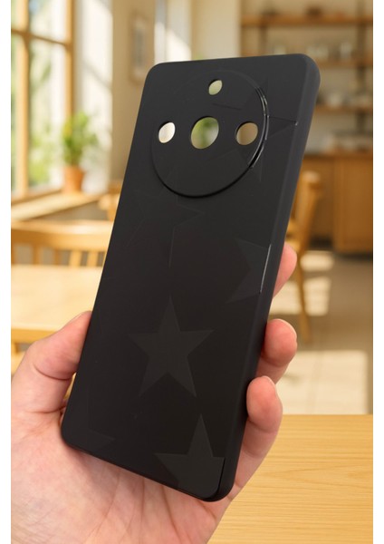 Realme 11 Pro Uyumlu Star Silikon Darbe Emici Klasik Korumalı Rubber Kılıf modelleri