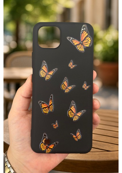 Realme C11 - Kelebek Desenli Silikon Darbe Emici Klasik Korumalı Rubber Kılıf fiyatları