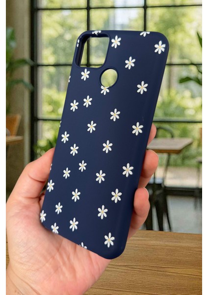 Realme C25S Uyumlu Mini Papatya Desenli Silikon Darbe Emici Klasik Korumalı Rubber Kılıf fırsatları