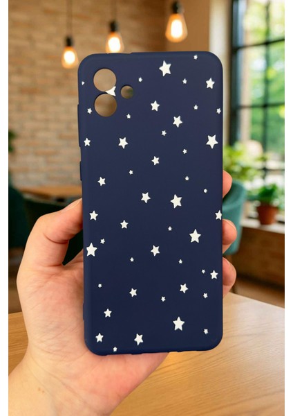 Samsung Galaxy A04 - Minimal Yıldız Desenli Silikon Darbe Emici Klasik Korumalı Rubber Kılıf fiyatları