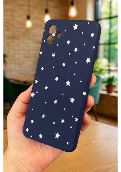 Samsung Galaxy A04 - Minimal Yıldız Desenli Silikon Darbe Emici Klasik Korumalı Rubber Kılıf fırsatları