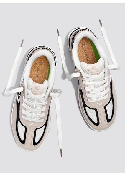 713011W2TM-SKATEGOAT C25 Pro Sneakr Siyah - Bej Erkek Lifestyle Ayakkabı modelleri