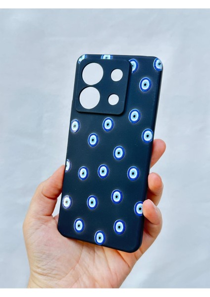 Xiaomi Redmi Note 13 Pro 5g Nazar Boncuk Desenli Silikon Darbe Emici Klasik Korumalı Rubber Kılıf indirimleri