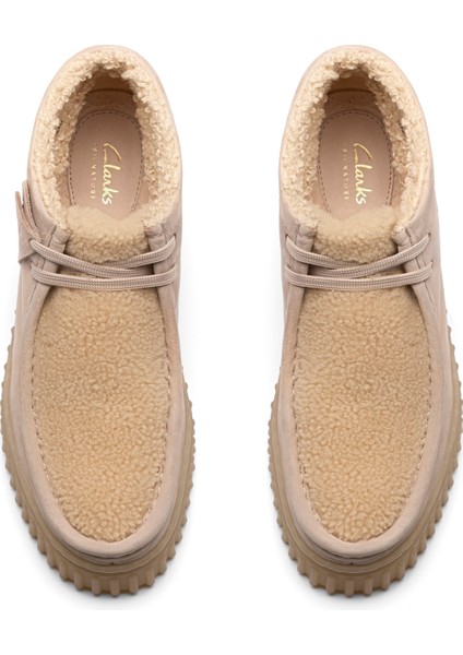 Deri Bej Kadın Bot Torhill Moss indirimleri