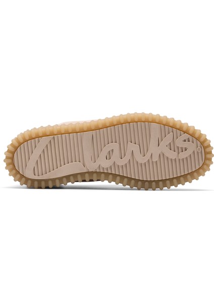 Deri Bej Kadın Bot Torhill Moss