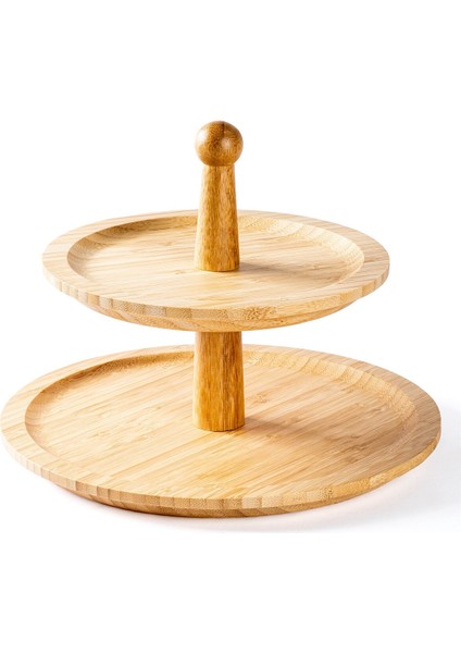 Bambu Iki Katlı Kurabiyelik 26X20CM