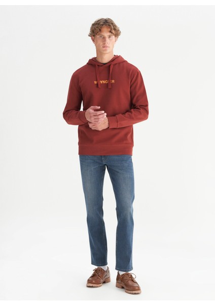 Kapüşon Yaka Bordo Erkek Sweatshırt W2520122810 Bordo Sweatshirt fiyatları