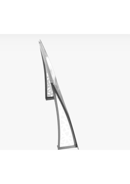 Azalea Alüminyum Ayaklı Kapı Üstü Pratik Sundurma 135X105 cm Antrasit Gri modelleri