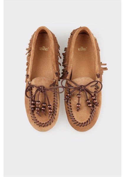 Naturel Deri Kadın Günlük Ayakkabı fırsatları