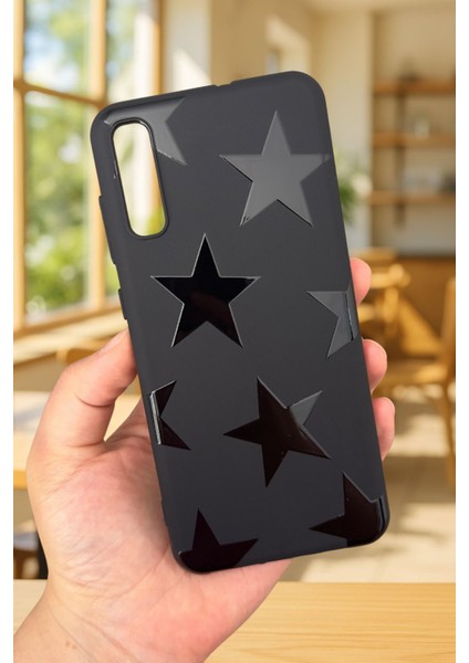 Samsung Galaxy A50 Uyumlu Star Silikon Darbe Emici Klasik Korumalı Rubber Kılıf
