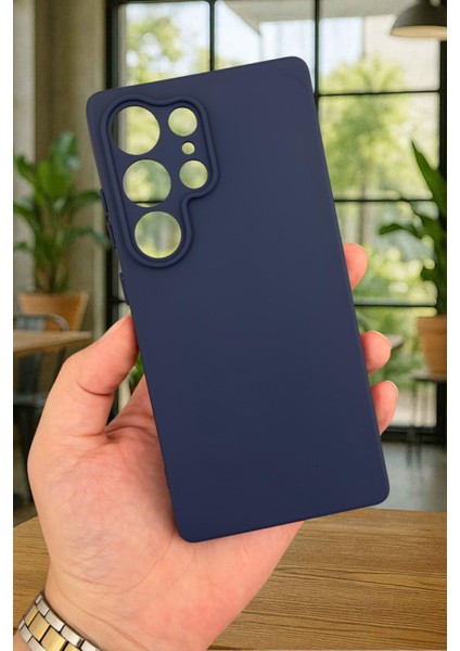 Samsung Galaxy S25 Ultra Silikon Darbe Emici Klasik Korumalı Rubber Kılıf