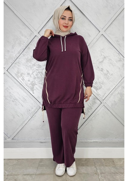 Kadın Kapüşonlu Kombinli Tesettür Takım fiyatları