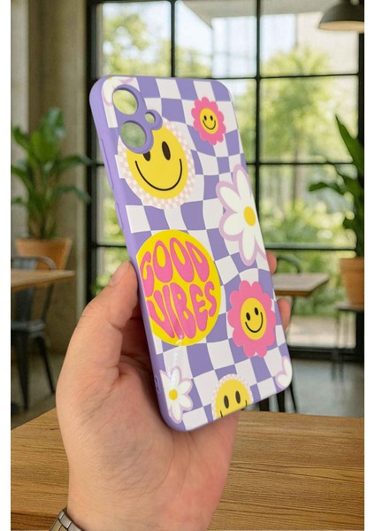 Samsung Galaxy A05 Uyumlu Good Vibes Silikon Darbe Emici Klasik Korumalı Rubber Kılıf fırsatları