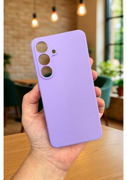 Samsung Galaxy S25 Silikon Darbe Emici Klasik Korumalı Rubber Kılıf