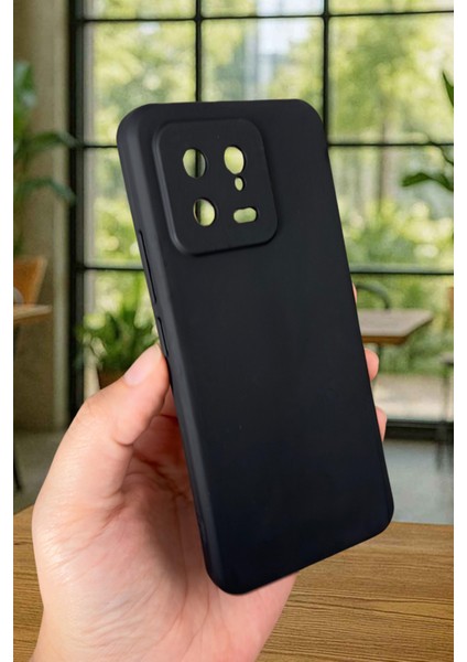 Xiaomi Mi 13 Uyumlu Silikon Darbe Emici Klasik Korumalı Rubber Kılıf modelleri