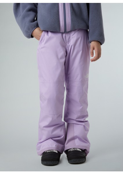 Lastikli Bel Lila Kız Çocuk Kayak Pantolonu NF0A88UHQZI1-G Freedom Insulated Pa fiyatları