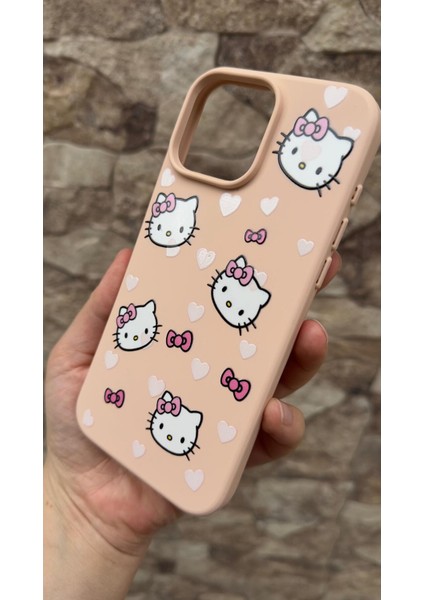 iPhone 15 Pro Max Uyumlu Hello Kity Silikon Darbe Emici Klasik Korumalı Rubber Kılıf fırsatları